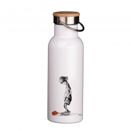 Thermoflasche mit Bambusdeckel  500ml – Herzensgeflüster „Ich.“