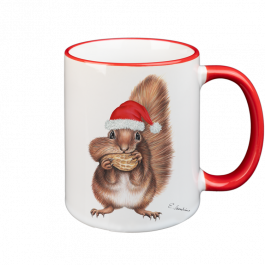 TASSE – Weihnachtseichhörnchen