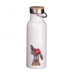 Thermoflasche mit Bambusdeckel 500 ml – Bollenhut Hase