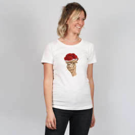 Damen T-Shirt – Bollenhut Alpaka