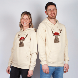 Unisex Hoodie – Bollenhut Hirsch 2