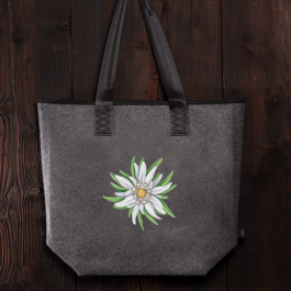 Filztasche Edelweiss