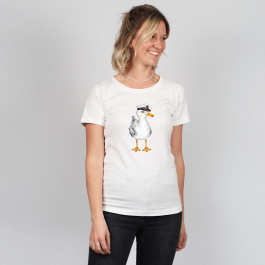 Damen T-Shirt – Kapitän Möwe