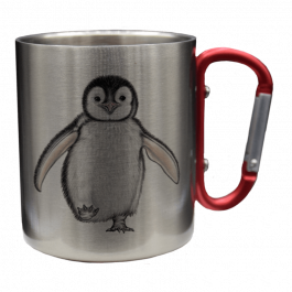 Edelstahltasse – Baby-Pinguin