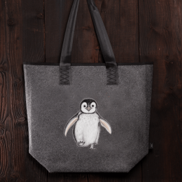 Filztasche – Baby-Pinguin