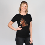 Damen T-Shirt – Pferd