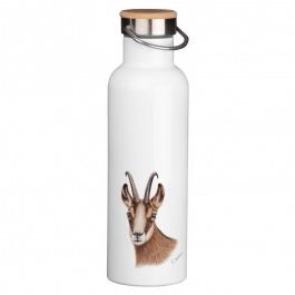 Thermoflasche mit Bambusdeckel – Gams