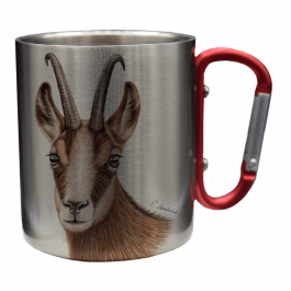 Edelstahltasse – Gams