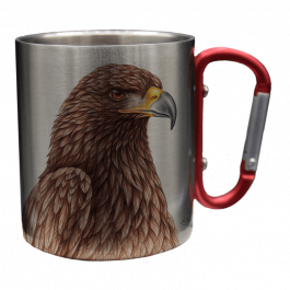 Edelstahltasse – Steinadler