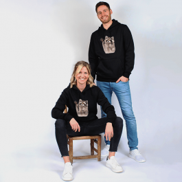 Unisex Hoodie – Waschbär