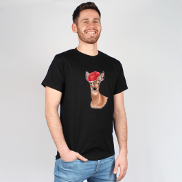 Herren T-Shirt – Bollenhut Reh