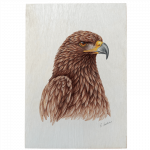 Holztafel – Steinadler