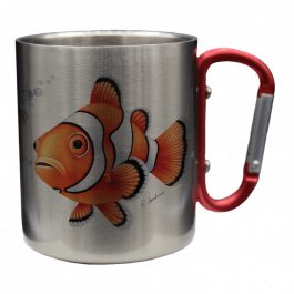 Edelstahltasse  – Clownfisch